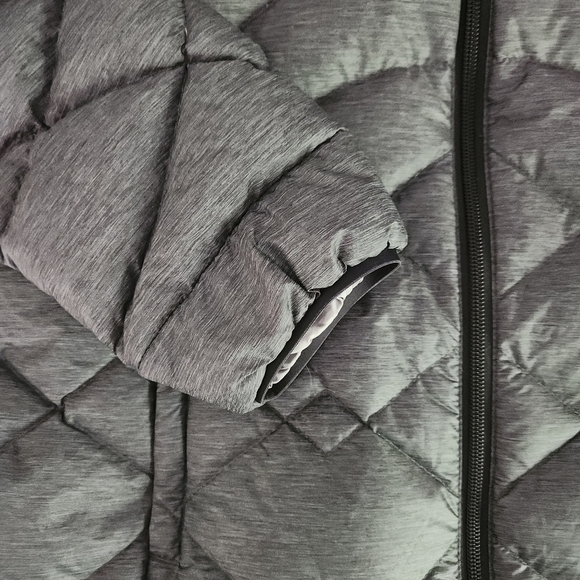PARADOX packable quilted hooded puffer jacket grey small - Picture 8 of 16